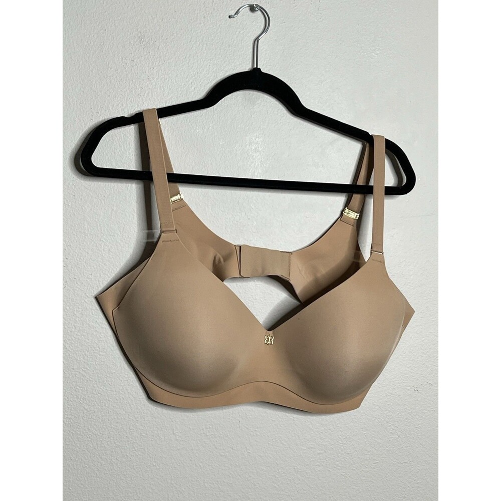 HoneyLove Size 38D Cloud Embrace Wireless Contour T Shirt Bra Sand Color FLAW